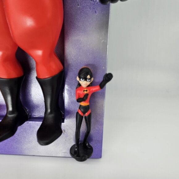 INCREDIBLES 3D TOY POP Artwork Original Mixed Media Art INTERACTIVE Unique - Picture 7 of 12